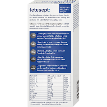 Fertil Expert Babyplanung MEN Tabletten 84 St tetesept