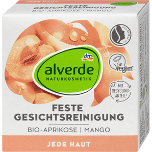 Feste Gesichtsreinigung jede Haut, 75 g Gesichtsreinigung by alverde NATURKOSMETIK – Available at VivaVoss