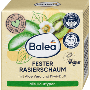 Fester Rasierschaum Aloe Vera & Kiwi, 60 g Haarentfernung & Rasur by Balea – Available at VivaVoss
