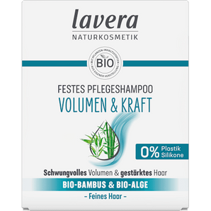 Festes Shampoo Volumen & Kraft  lavera NATURKOSMETIK