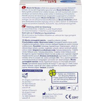 Fett Blocker Tabletten Mivolis