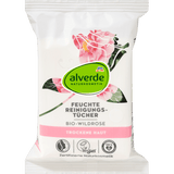 Feuchte Reinigungstücher Bio - Wildrose, 25 St Gesichtsreinigung by alverde NATURKOSMETIK – Available at VivaVoss