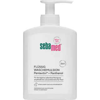 flüssige Waschemulsion, seifenfrei, 200 ml - VivaVoss