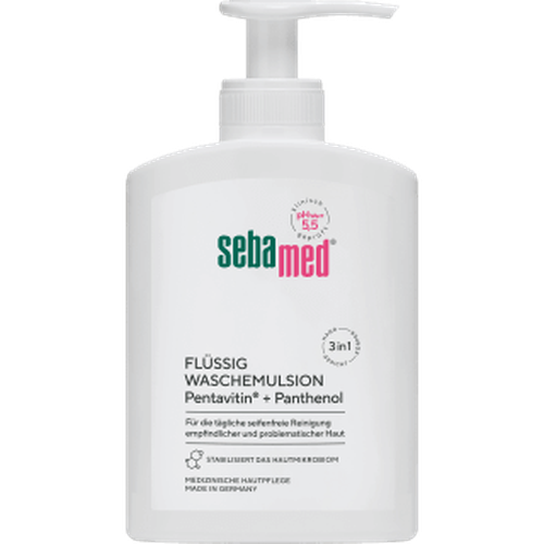 flüssige Waschemulsion, seifenfrei, 200 ml - VivaVoss