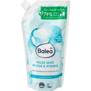 Flüssigseife, milde Seife Pflege & Hygiene, antibakteriell, Nachfüllpack, 500 ml Pflege & Parfum,Handpflege & Seife,Flüssigseife by Balea – Available at VivaVoss