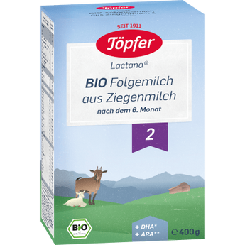 Folgemilch 2 Lactana aus Ziegenmilch nach dem 6...., 400 g - VivaVoss