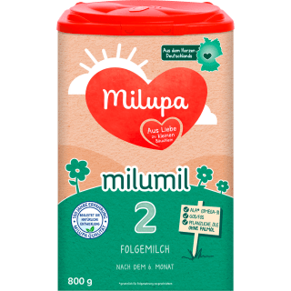 Folgemilch 2 Milumil nach dem 6.Monat, 800 g - VivaVoss