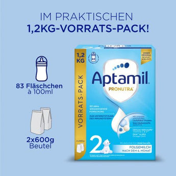 Folgemilch 2 Pronutra nach dem 6. Monat, 1,2 kg - VivaVoss