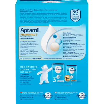 Folgemilch 2 Pronutra nach dem 6. Monat, 1,2 kg - VivaVoss