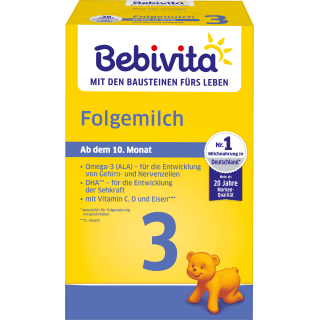 Folgemilch 3 ab dem 10.Monat, 0,5 kg - VivaVoss