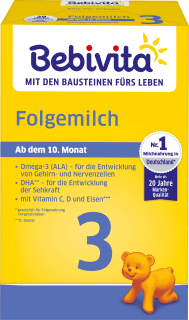 Folgemilch 3 ab dem 10.Monat, 0,5 kg - VivaVoss