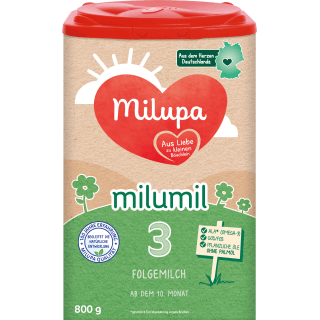 Folgemilch 3 Milumil ab dem 10. Monat, 800 g - VivaVoss