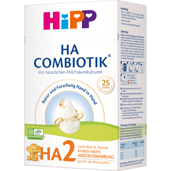 Folgemilch HA2 Combiotik nach dem 6.Monat, 600 g - VivaVoss