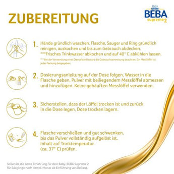 Folgemilch Supreme 2 ab dem 7. Monat, 800 g - VivaVoss