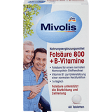 Folsäure 800 + B-Vitamine, Tabletten 60 St. Mivolis