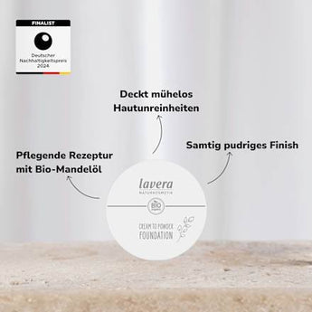Foundation Cream To Light 01 lavera NATURKOSMETIK