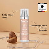 Foundation Hyaluron Liquid 02 Cool Ivory  lavera NATURKOSMETIK