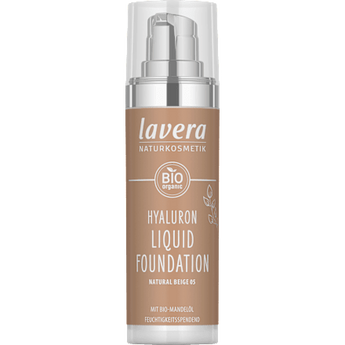 Foundation Hyaluron Liquid 05 Natural Beige  lavera NATURKOSMETIK