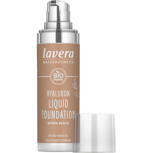 Foundation Hyaluron Liquid 05 Natural Beige  lavera NATURKOSMETIK