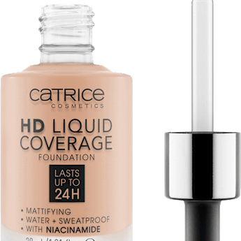 Foundation Liquid HD Coverage 20 Rose Beige  