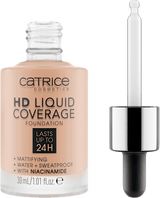 Foundation Liquid HD Coverage 20 Rose Beige  