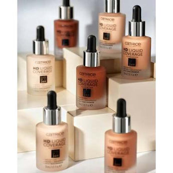 Foundation Liquid HD Coverage 20 Rose Beige  