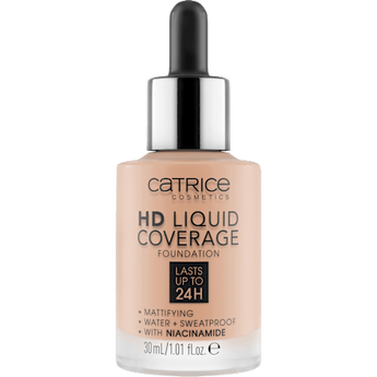 Foundation Liquid HD Coverage 20 Rose Beige  