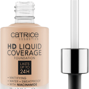 Foundation Liquid HD Coverage 30 Sand Beige  