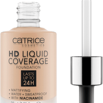 Foundation Liquid HD Coverage 30 Sand Beige  