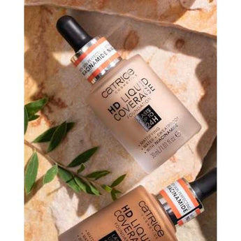 Foundation Liquid HD Coverage 30 Sand Beige  