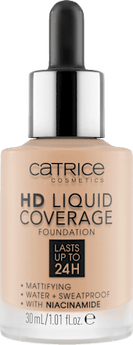 Foundation Liquid HD Coverage 30 Sand Beige  
