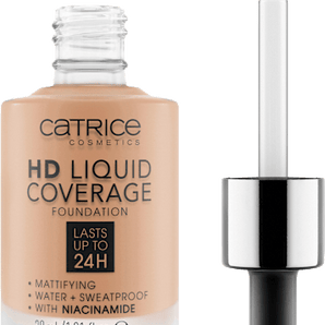 Foundation Liquid HD Coverage 40 Warm Beige  