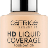 Foundation Liquid HD Coverage Waterproof 002 Porcelain Beige  