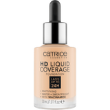 Foundation Liquid HD Coverage Waterproof 005 Ivory Beige 