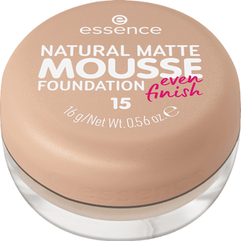 Foundation Natural Matte Mousse 15 essence