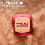 Foundation Puder Infaillible 24H, 9 g L'Oréal Paris, L'Oréal Paris, Teint , Foundation by L'ORÉAL PARIS – Available at VivaVoss