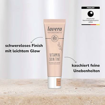 Foundation Vitamin Skin Tint 03 Tanned lavera NATURKOSMETIK