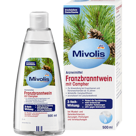 Rubbing alcohol, 500 ml by Mivolis – VivaVoss