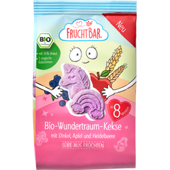 Babykekse Wundertraum-Kekse mit Dinkel, Apfel & Heidelbeere, ab 8 Monaten, 100 g