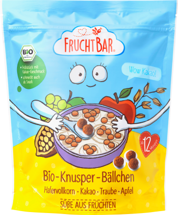 Kindermüsli Bio-Knusper-Bällchen ab dem 12. Monat, 125 g