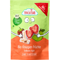 Kindersnack Knusper-Früchte Erdbeere & Apfel, ab 3 Jahren, 15 g