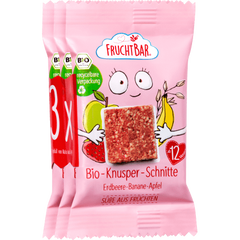 Kindersnack Knusper-Schnitte Erdbeere-Banane, ab 1 Jahr (3x23 g), 69 g