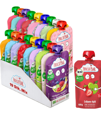 FruchtBar Organic Squeeze Treasure Chest - from 6 Months - VivaVoss
