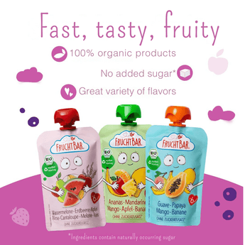 FruchtBar Organic Squeeze Treasure Chest - from 6 Months - VivaVoss
