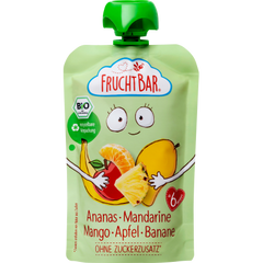 Quetschie Ananas-Mandarine-Mango-Apfel-Banane ab 6 Monaten, 100 g