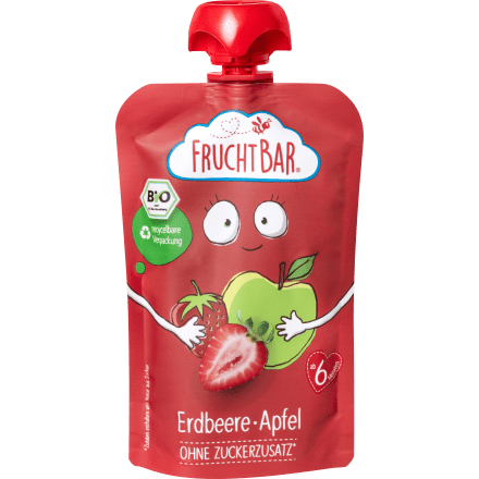 Quetschie Erdbeere Apfel ab 6 Monaten, 100 g