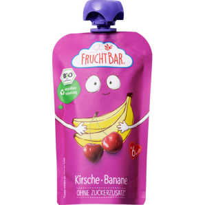 Quetschie Kirsche Banane ab 6 Monaten, 120 g