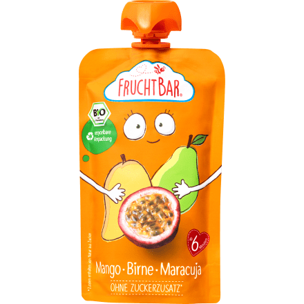 Quetschie Mango, Birne, Maracuja, ab 6 Monaten, 120 g