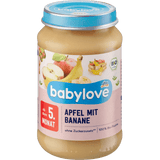 Früchte Apfel mit Banane ab dem 5. Monat, 190 g Puree by BabyLove – Available at VivaVoss