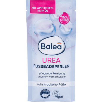 Fußbadeperlen sehr trockene Füße 95 % Urea, 20 g Fußcreme & Fußpflege by Balea – Available at VivaVoss